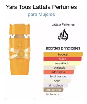 Lattafa Perfume Yara Tous Eau De Parfum 100ml - Imagen 3