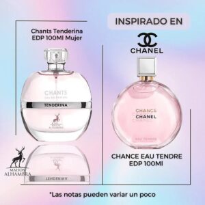 Perfume Maison Alhambra Chants Tenderina Edp 100 Ml Para Uni - Imagen 3