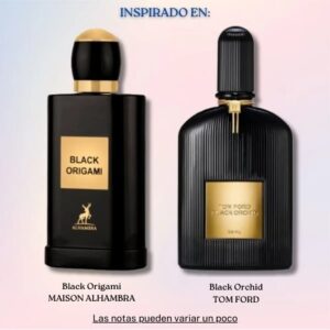 Maison Alhambra Black Origami 100ml Eau De Parfum - Imagen 4