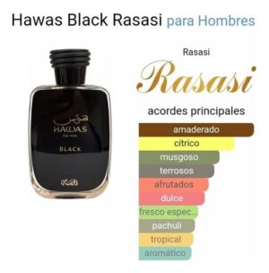Hawas Black 100ml Eau De Parfum 100 Ml - Imagen 3