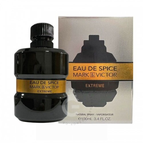Eau De Spice Extreme Fragrance World para Hombres
