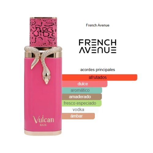 Vulcan Baie French Avenue para Hombres y Mujeres - Imagen 2