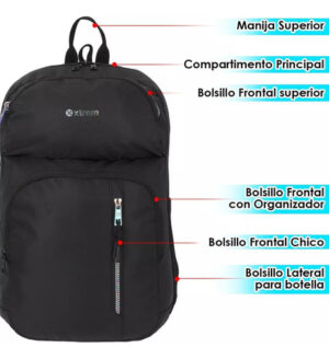Mochila Urbana Porta Notebook Xtrem 25lts Dakota Samsonaite - Imagen 4
