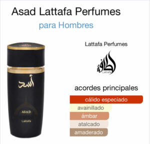 Asad Lattafa Perfume Unisex 100 Ml Eau De Parfum - Imagen 3