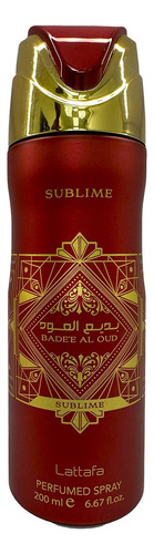 Lattafa Badee Al Oud Sublime Sin Género Edp Spray