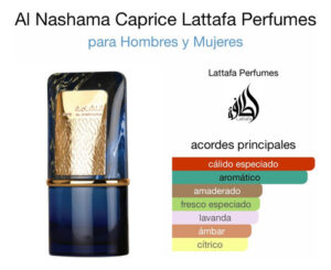 Perfume Unisex Lattafa Al Nashama Caprice Edp 100ml - Imagen 2