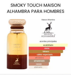 Perfume Arabe Smoky Touch Maison Alhambra Edp 80 Ml Edp - Imagen 2